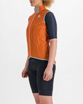SPORTFUL Cycling gilet - HOT PACK EASYLIGHT W - orange