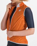 SPORTFUL Cycling gilet - HOT PACK EASYLIGHT W - orange