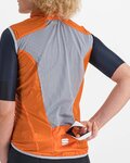 SPORTFUL Cycling gilet - HOT PACK EASYLIGHT W - orange