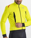 SPORTFUL Cycling thermal jacket - FIANDRE WARM - yellow
