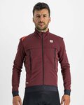 SPORTFUL Cycling thermal jacket - FIANDRE WARM - bordeaux