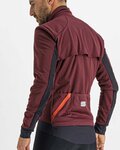 SPORTFUL Cycling thermal jacket - FIANDRE WARM - bordeaux