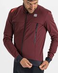 SPORTFUL Cycling thermal jacket - FIANDRE WARM - bordeaux