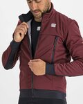 SPORTFUL Cycling thermal jacket - FIANDRE WARM - bordeaux