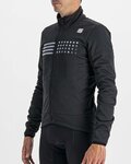 SPORTFUL Cycling thermal jacket - TEMPO - black