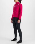 SPORTFUL Cycling thermal jacket - TEMPO W LADY - pink