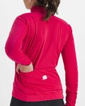 SPORTFUL Cycling thermal jacket - TEMPO W LADY - pink