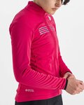 SPORTFUL Cycling thermal jacket - TEMPO W LADY - pink
