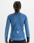 SPORTFUL Cycling thermal jacket - TEMPO W LADY - blue