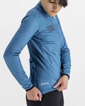 SPORTFUL Cycling thermal jacket - TEMPO W LADY - blue
