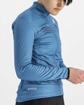 SPORTFUL Cycling thermal jacket - TEMPO W LADY - blue