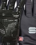 SPORTFUL Cycling long-finger gloves - SOTTOZERO - black