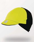 SPORTFUL Cycling hat - HELMET LINER - black/yellow