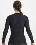 SPORTFUL Cycling long sleeve t-shirt - BODYFIT PRO WOMAN - black