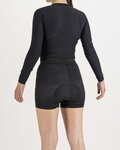 SPORTFUL Cycling long sleeve t-shirt - BODYFIT PRO WOMAN - black