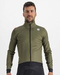 SPORTFUL Cycling windproof jacket - FIANDRE PRO MEDIUM - green/black