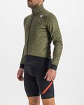 SPORTFUL Cycling windproof jacket - FIANDRE PRO MEDIUM - green/black
