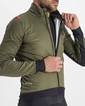 SPORTFUL Cycling windproof jacket - FIANDRE PRO MEDIUM - green/black