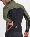 SPORTFUL Cycling windproof jacket - FIANDRE PRO MEDIUM - green/black