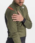 SPORTFUL Cycling windproof jacket - FIANDRE PRO MEDIUM - green/black