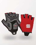 SPORTFUL Cycling fingerless gloves - TC - red