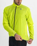 SPORTFUL Cycling windproof jacket - REFLEX - light green