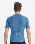 SPORTFUL Cycling short sleeve jersey - MATCHY - blue