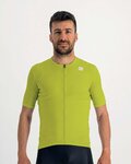 SPORTFUL Cycling short sleeve jersey - MATCHY - green