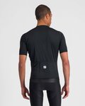 SPORTFUL Cycling short sleeve jersey - MATCHY - black