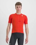 SPORTFUL Cycling short sleeve jersey - MATCHY - red