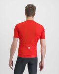 SPORTFUL Cycling short sleeve jersey - MATCHY - red