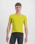 SPORTFUL Cycling short sleeve jersey - MATCHY - yellow