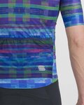 SPORTFUL Cycling short sleeve jersey - GLITCH BOMBER - blue