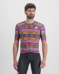 SPORTFUL Cycling short sleeve jersey - GLITCH BOMBER - green