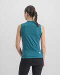 SPORTFUL Cycling sleeveless jersey - MATCHY LADY - blue