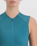SPORTFUL Cycling sleeveless jersey - MATCHY LADY - blue