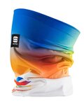 SPORTFUL Cycling neckwarmer - TOTAL ENERGIES 2022 - orange/white/blue/yellow