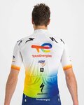 SPORTFUL Cycling gilet - TOTAL ENERGIES 2022 - orange/blue/yellow/white