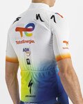 SPORTFUL Cycling gilet - TOTAL ENERGIES 2022 - orange/blue/yellow/white
