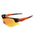SUOMY Cycling sunglasses - FIANDRE - black/orange