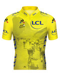 Cycling short sleeve jersey - TOUR DE FRANCE 2019 - yellow