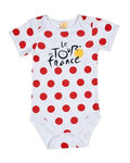 baby romper - POIS - white/red