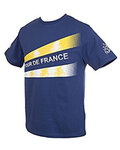 Cycling short sleeve t-shirt - TOUR DE FRANCE - blue