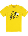 Cycling short sleeve t-shirt - KIDS - yellow