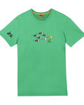 TDF Cycling short sleeve t-shirt - KIDS GRAPHIC - green