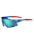 TIFOSI Cycling sunglasses - AETHON INTERCHANGE - red/blue