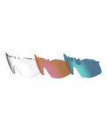 TIFOSI Cycling sunglasses - AETHON INTERCHANGE - red/blue
