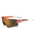 TIFOSI Cycling sunglasses - ALLIANT - orange/white