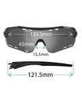 TIFOSI Cycling sunglasses - ALLIANT - black
