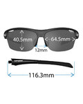 TIFOSI Cycling sunglasses - INTENSE - black